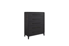 Load image into Gallery viewer, Elure - 5-Drawer Chest With Bar Pulls - Peppercorn