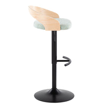 Load image into Gallery viewer, Grotto - Contemporary Adjustable Barstool With Swivel & Rounded T Footrest (Set of 2)