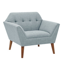 Load image into Gallery viewer, Modern Lounge Chair With Button Tufting