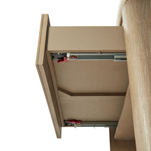Load image into Gallery viewer, Trilogy - Two Drawer Nightstand With Oak Veneer Drawer Fronts - Toffee