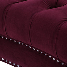 Load image into Gallery viewer, La Rosa - Victorian Chesterfield Loveseat