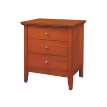 Load image into Gallery viewer, 3 Drawer Nightstand & Dove Tailed Drawers