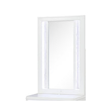 Load image into Gallery viewer, Abigale - Nightstand Top Mirror With LED Lighting (Only Mirror Top) - White