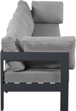 Load image into Gallery viewer, Nizuc - Outdoor Patio 5 Seat Modular Sofa With Gray Frame