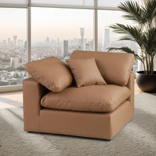 Load image into Gallery viewer, Comfy - Faux Leather Corner Chair