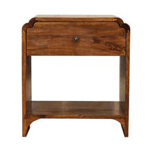 Load image into Gallery viewer, Newton - Nightstand With A Drawer And Open Shelf