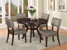 Load image into Gallery viewer, Drake - 5 Pieces Dining Room Set - Espresso / Gray