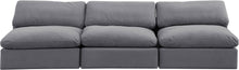 Load image into Gallery viewer, Comfy - Velvet Modular Armless Sofa 3 Seats