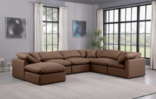 Load image into Gallery viewer, Indulge - Faux Leather 7 Piece Modular Sectional