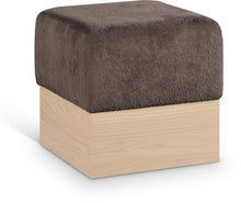 Load image into Gallery viewer, Havre - Ottoman / Stool With Natural Base