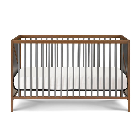 Pixie Zen - 3 In 1 Crib - Walnut Brown