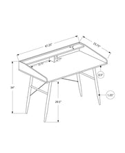 Load image into Gallery viewer, Computer Desk For Home Office, Laptop Storage Shelves, Contemporary & Modern