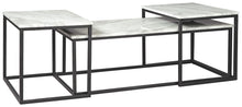 Load image into Gallery viewer, Donnesta - Occasional Table Set (Set of 3) - Gray / Black