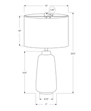Load image into Gallery viewer, Lighting, Table Lamp, Ceramic, Modern - Cream