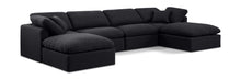 Load image into Gallery viewer, Indulge - Linen 6 Piece Modular Double Chaise Sectional