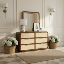 Load image into Gallery viewer, Windsor - Solid Wood Mirror - Brown