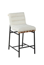 Load image into Gallery viewer, Lahni - 17" Boucle Fabric Counter Height Chair