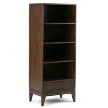 Load image into Gallery viewer, Harper - Bookcase With Storage - Walnut Brown