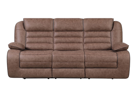 U2250 - Reclining Sofa / Console Reclining Loveseat - Brown