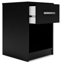 Load image into Gallery viewer, Finch - One Drawer Night Stand - Black