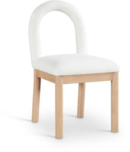 Load image into Gallery viewer, Conrad - Linen Dining Chair With Natural Legs