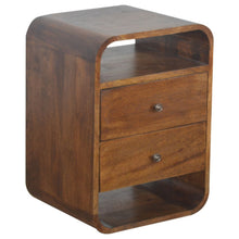 Load image into Gallery viewer, Curve Drawer Nightstand