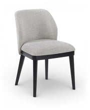 Load image into Gallery viewer, Valeo - Linen Textured Fabric Upholstered Dining Chair (Set of 2) - Painted Black Base