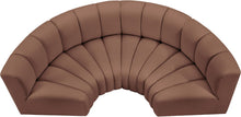 Load image into Gallery viewer, Arc - Faux Leather 4 Piece U-Shaped Modular Sofa