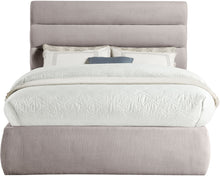 Load image into Gallery viewer, Adam - Linen Fabric Bed With 52" Headboard