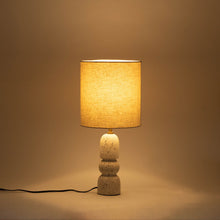 Load image into Gallery viewer, Paros - Base And Linen Textured Fabric Shade Table Lamp