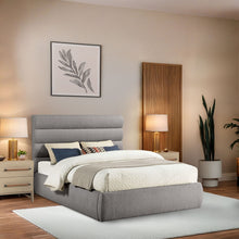 Load image into Gallery viewer, Adam - Boucle Fabric Bed With 52" Headboard