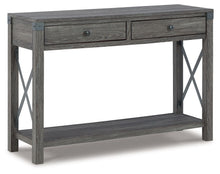 Load image into Gallery viewer, Freedan - Console Sofa Table - Grayish Brown