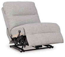 Load image into Gallery viewer, Acklen Place - Power Armless Recliner With Adj Headrest - Pewter