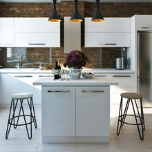 Load image into Gallery viewer, Simeon - Multifunctional Metal Stool With Wood Seat