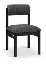 Load image into Gallery viewer, Roundhill - Fabric Dining Chair (Set of 2) - Black Frame