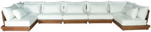 Load image into Gallery viewer, Mirella - 7 Piece Water Resistant Fabric Upholstered Outdoor Patio Modular Sectional