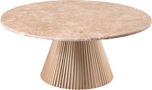 Load image into Gallery viewer, Cindra - Genuine Marble Top And Iron Base Table