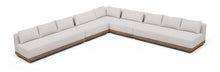 Load image into Gallery viewer, Solace - Olefin Fabric 5 Piece Outdoor Patio Modular Sectional