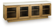 Load image into Gallery viewer, Adanworth - Accent Cabinet - Light Brown / Gray