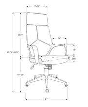 Load image into Gallery viewer, Office Swivel Chair, Adjustable Height, Ergonomic, Armrests, Contemporary & Modern
