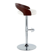 Load image into Gallery viewer, Grotto - Contemporary Adjustable Barstool & Swivel With Rounded T Footrest (Set of 2)
