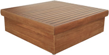 Load image into Gallery viewer, Mirella - Teak Wood Outdoor Patio Coffee Table - Natural