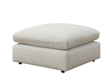 Load image into Gallery viewer, U246 - Linen Oversize Ottoman - White