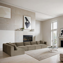 Load image into Gallery viewer, Shaggy - Fabric 6 Piece Modular Sectional