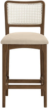 Load image into Gallery viewer, Atrium - Counter Stool With Brushed Brown Base (Set of 2)