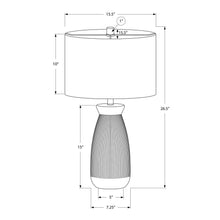 Load image into Gallery viewer, Lighting, Table Lamp, Ceramic, Resin, Contemporary - Cream