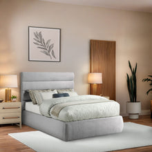 Load image into Gallery viewer, Adam - Linen Fabric Bed With 52" Headboard