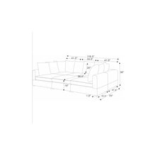 Load image into Gallery viewer, Haven - 6 Piece Modular Sectional