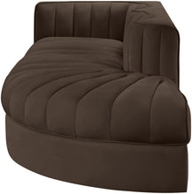 Load image into Gallery viewer, Rummi - Velvet Performance Fabric Upholstered 3 Piece Modular Sectional