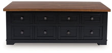Load image into Gallery viewer, Wildenauer - Lift Top Cocktail Table - Brown / Black